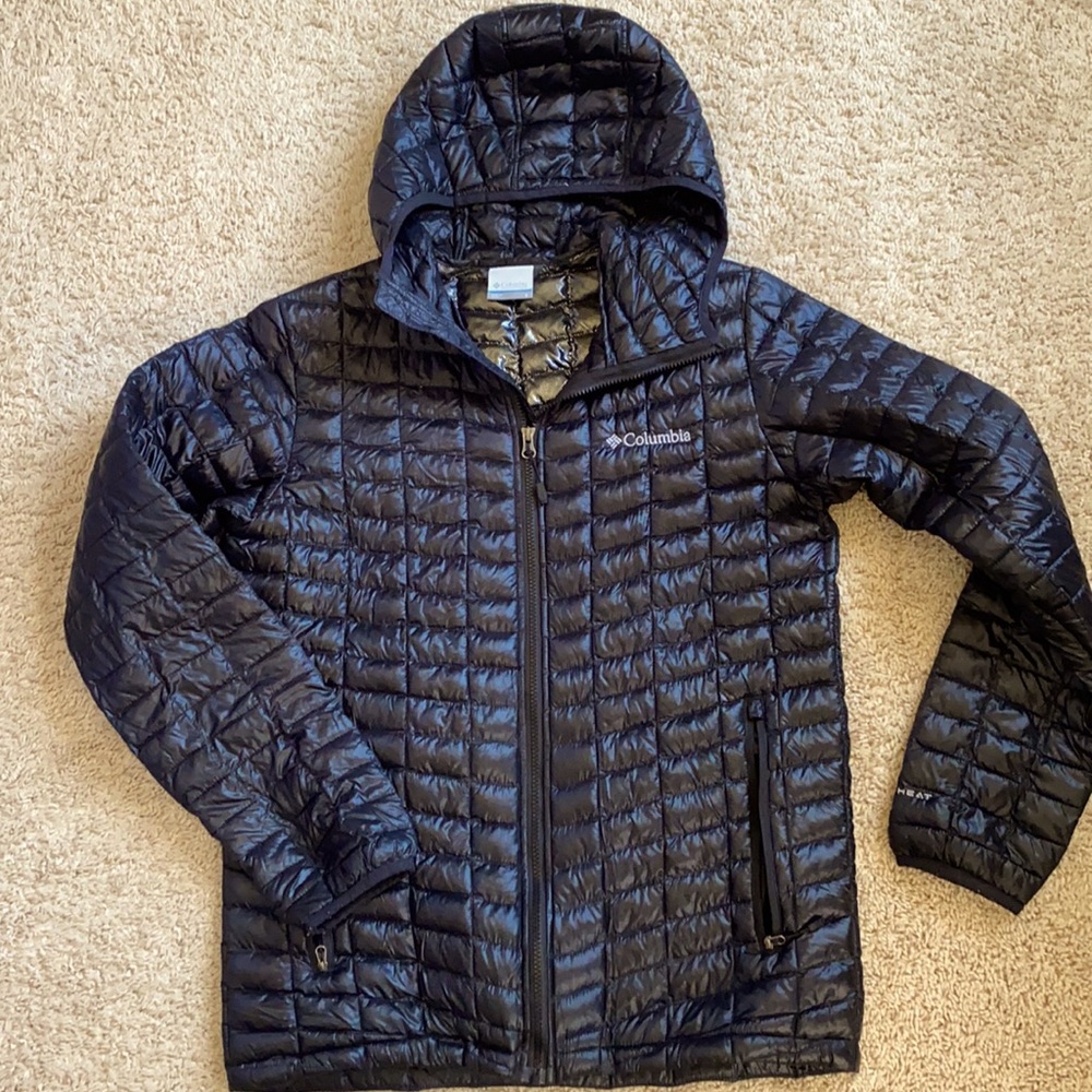 Columbia packable down jacket